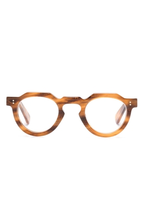 Lesca Crown pantos-frame sunglasses - Neutrals