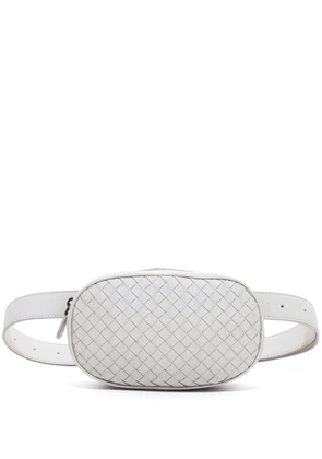 Bottega Veneta Pre-Owned Intrecciato leather belt bag - White