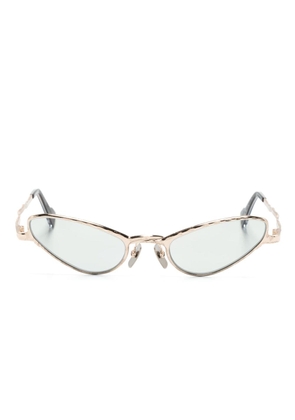 Kuboraum Mask Z22 butterfly-frame sunglasses - Gold