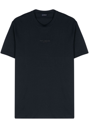 Paul & Shark logo-print cotton T-shirt - Blue