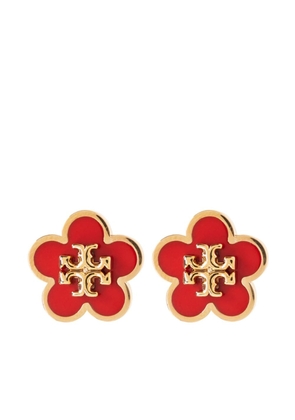 Tory Burch Kira floral stud earrings - Gold