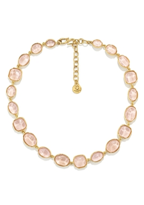 Goossens Cabochons gold-plated necklace