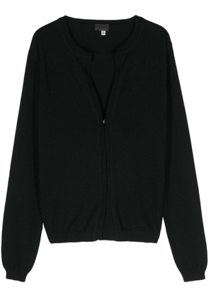 Versace Pre-Owned 2000s knitted cashmere cardigan - Black
