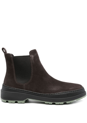 Camper suede leather ankle boots - Brown