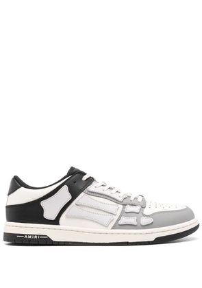 AMIRI Two-Tone Skell leather sneakers - Grey