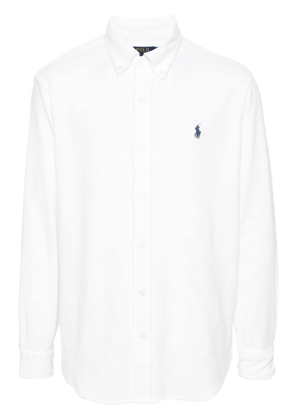 Polo Ralph Lauren Polo Pony terry-cloth shirt - White
