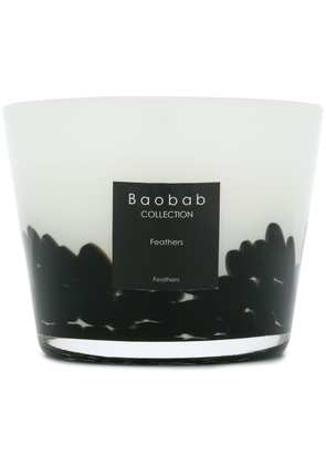 Baobab Collection Feathers scented candle (500g) - Black