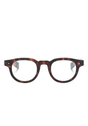 Eyevan7285 349E round-frame glasses - Brown