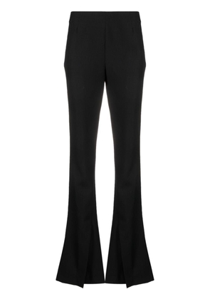 AMBUSH high-waisted wool split trousers - Black