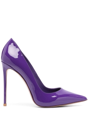 Le Silla Eva 115mm pointed-toe pumps - Purple