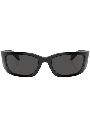 Prada Eyewear Prada PR A14S rectangular frame sunglasses - Black