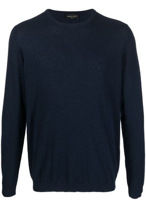 Roberto Collina long sleeves sweatshirt - Blue