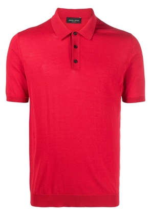 Roberto Collina short-sleeve polo shirt - Red