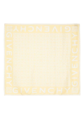 Givenchy 4G-monogram silk scarf - Yellow