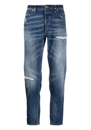 DONDUP cropped straight-leg jeans - Blue