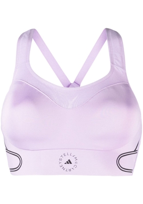 adidas by Stella McCartney TruePace scoop-neck sports bra - Purple