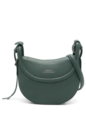 Sarah Chofakian Pollie leather crossbody bag - Green