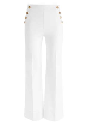 alice + olivia Narin high-rise jeans - White