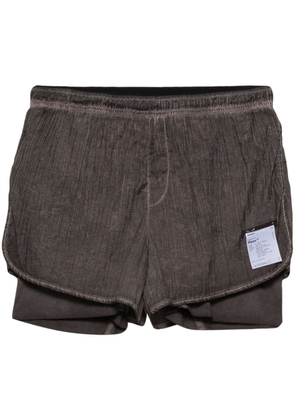 Satisfy Rippy™ 3' Trail shorts - Brown