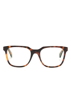 Off-White Eyewear Style 38 square-frame glasses - Brown