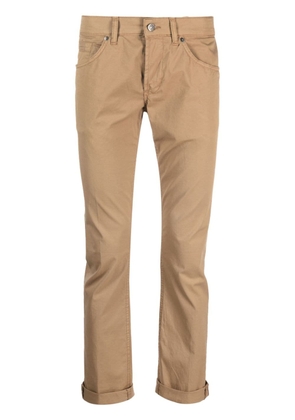 DONDUP straight-leg cropped jeans - Neutrals