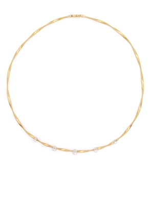 Marco Bicego 18kt yellow and white gold diamond necklace