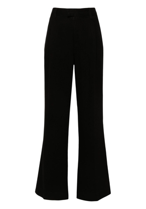 7 For All Mankind pressed-crease wide-leg jeans - Black