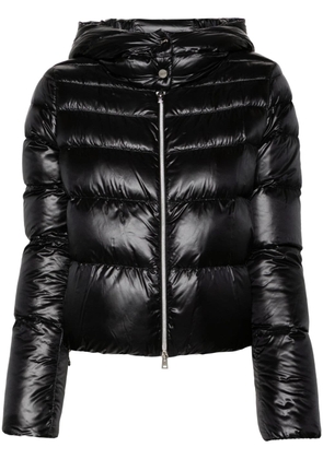 Herno hooded puffer jacket - Black
