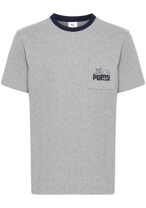 NOAH NY x Puma graphic-print cotton T-shirt - Grey