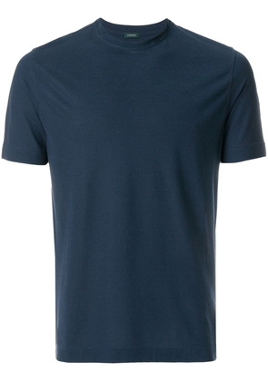 Zanone short sleeved T-shirt - Blue