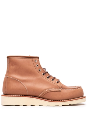 Red Wing Shoes moc toe Legacy boots - Brown