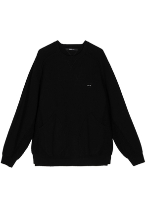 ZZERO BY SONGZIO Panther cotton sweatshirt - Black