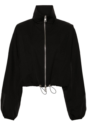 Andrea Ya'aqov cropped bomber jacket - Black