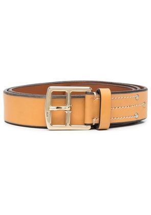 Gianfranco Ferré Pre-Owned 1990s stud-detail belt - Orange