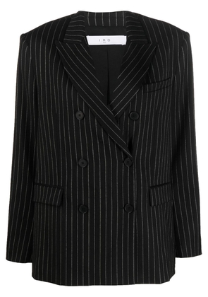 IRO Goni pinstripe tailored blazer - Black