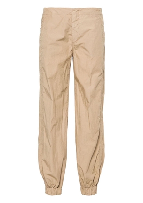DONDUP Anan cotton tapered trousers - Neutrals