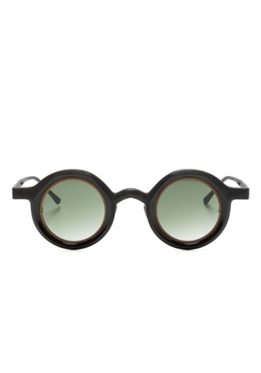 Rigards gradient round-frame sunglasses - Black