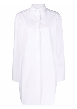 Off-White long-line long-sleeve shirt