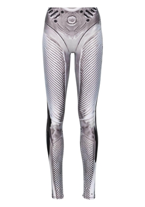 Ottolinger x Puma abstract-print leggings - Neutrals
