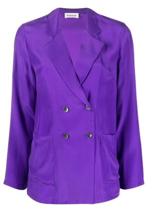 P.A.R.O.S.H. Sofia double-breasted blazer - Purple