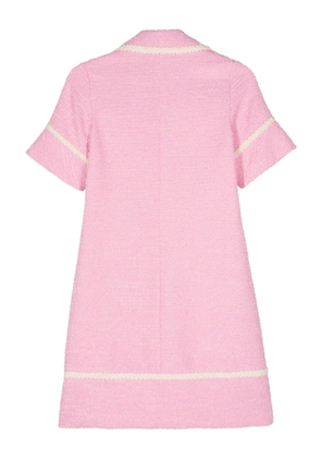 Edward Achour Paris tweed mini dress - Pink