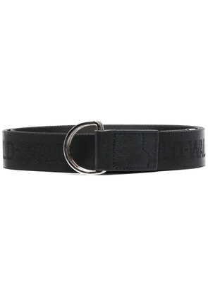 A-COLD-WALL* logo-jacquard belt - Black