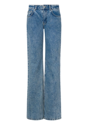 MOSCHINO JEANS low-rise straight-leg jeans - Blue
