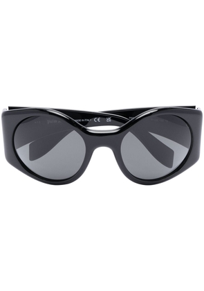 Palm Angels Eyewear Ennis round-frame sunglasses - Black