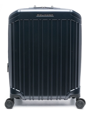 PIQUADRO Cabin size zipped luggage bag - Blue