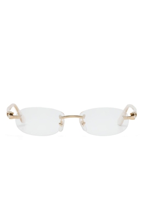 Cartier Eyewear CT0455OJ rectangle-frame glasses - White