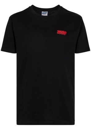 STADIUM GOODS® stacked logo embroidered T-shirt - Black