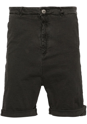 Poème Bohémien mid-rise drop-crotch shorts - Grey