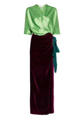 V:PM ATELIER Carrie maxi dress - Green