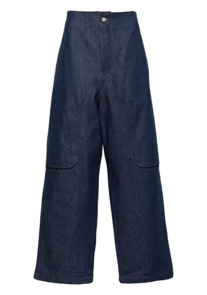 Jacquemus Le pantalon de-Nîmes Bell jeans - Blue